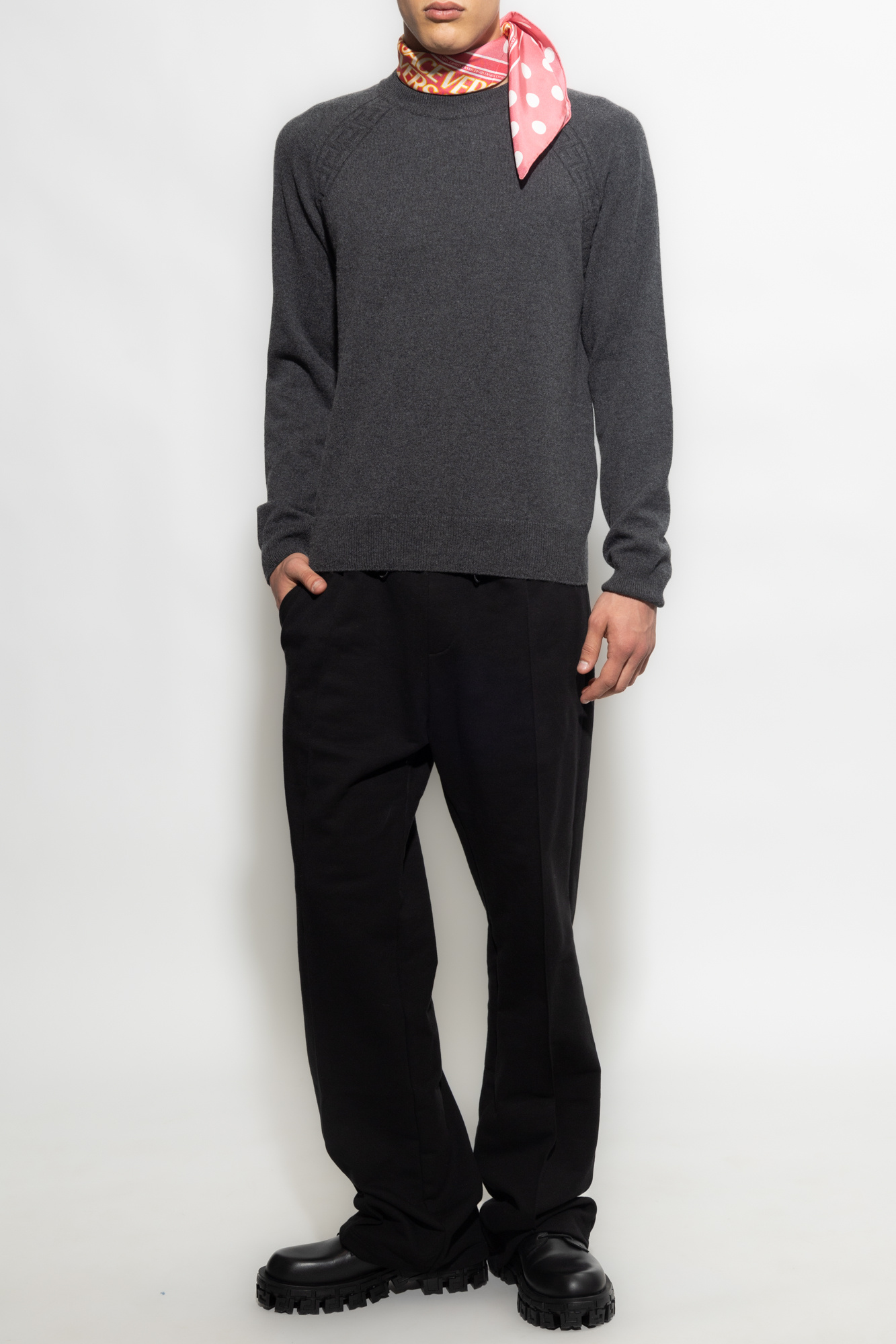 Versace on sale cashmere sweater